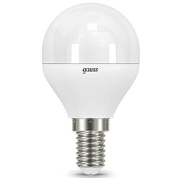 LED ნათურა GAUSS GLOBE E14 6.5W 2700K (105101107)iMart.ge