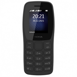 მობილური ტელეფონი NOKIA 105 D/S TA-1557AZGEUA CHARCOAL (1.77'', 4 MB)iMart.ge
