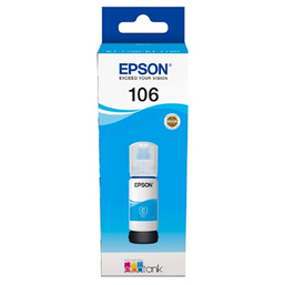კარტრიჯი EPSON 106 C13T00R240 ORIGINAL EPSON ECOTANK INK BOTTLE L7180 70 ML CYANiMart.ge