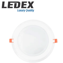 შეკიდული ჭერის LED პანელური სანათი LEDEX GLASS DOWN LIGHT (16 W, 6500K)iMart.ge
