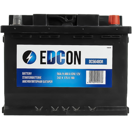 აკუმულატორი EDCON DC56480R -+ 56ა/ს 480ს/დiMart.ge