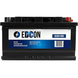 აკუმულატორი EDCON DC80740R -+ 80ა/ს 740ს/დiMart.ge