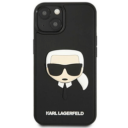 მობილური ტელეფონის ქეისი KARL LAGERFELD CASE WITH 3D RUBBER KARL HEAD IPHONE 14 KLHCP14SKH3DBK BLACKiMart.ge
