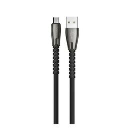 USB კაბელი HOCO U58 CORE  MICRO-USB CABLE BLACK - 1.2m (6931474702197)iMart.ge