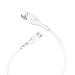 USB კაბელი HOCO X37 COOL USB-C CABLE WHITE - 1M (6931474710512)iMart.ge