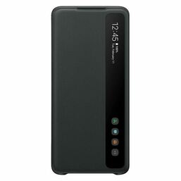 მობილური ტელეფონის ქეისი SAMSUNG GALAXY S20 PLUS  SMART CLEAR VIEW COVER BLACK (EF-ZG980CBEGRU)iMart.ge