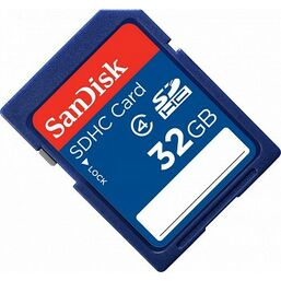 მეხსიერების ბარათი SANDISK FLASH CARD SDSDB- 32GBiMart.ge