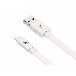 USB კაბელი HOCO X5 BAMBOO 2.4A LIGHTNING CHARGING CABLE  1M - WHITE(6957531040019)iMart.ge