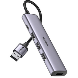 USB-C ჰაბი UGREEN CM473 (20805) GREYiMart.ge