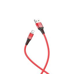 USB კაბელი HOCO  U46 TRICICLYC SILICONE CHARGING DATA CABLE FOR TYPE-C REDiMart.ge