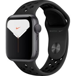 SMART საათი APPLE WATCH SERIES 5 GPS 40MM SPACE GRAY ALUMINIUM CASE WITH ANTHRACITE  BLACK NICE SPORT BAND  (ZKMX3T2ULA)iMart.ge
