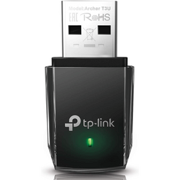 USB ადაპტერი TP-LINK ARCHER T3U MINI BLACKiMart.ge
