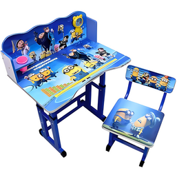 საბავშვო სკამ-მაგიდა GOLDEN CHILD MINIONS 100-3 (69 X 43 CM, 28 X 30 X 26 CM)iMart.ge