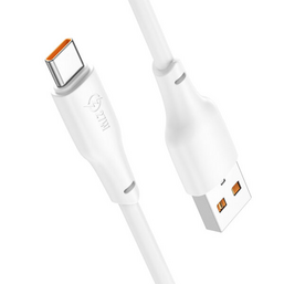 კაბელი HOCO X93 FORCE 27W CHARGING DATA CABLE USB TO TYPE-C WHITEiMart.ge