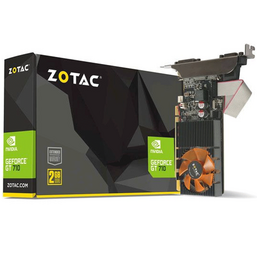 ვიდეო დაფა ZOTAC GEFORCE GT 710 2GB DDR3 LOW PROFILE ZT-71310-10LiMart.ge