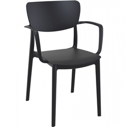 ბაღის სკამი LISA 126 (82 X 53 X 54 CM) BLACKiMart.ge