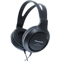 ყურსასმენი PANASONIC RP-HT161 WIRED OVER-EAR HEADPHONES - BLACK (RP-HT161E-K)iMart.ge