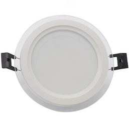 LED პანელი LINUS 8030062060027 LED GLASS DOWN LIGHT (ROUND) 9W 3000KiMart.ge