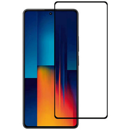 ეკრანის დამცავი GLASS PRO+ FULL SCREEN TEMPERED GLASS 111D XIAOMI POCO M6 4G BLACKiMart.ge