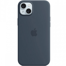 მობილური ტელეფონის ქეისი APPLE IPHONE 15 PLUS SILICONE CASE BLUE MT123ZM/AiMart.ge