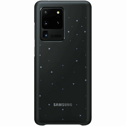 ტელეფონის ქეისი SAMSUNG GALAXY  S20 ULTRA LED COVER CASE BLACK (EF-KG988CBEGRU)iMart.ge