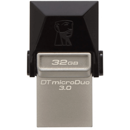 ფლეშ მეხსიერება KINGSTON DATATRAVELER MICRODUO 32GB (DTDUO3/32GB)iMart.ge