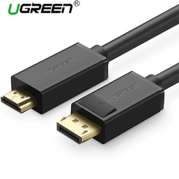 HDMI კაბელი UGREEN  DP101 (10239) DP TO HDMI MALE CABLE 1.5MiMart.ge