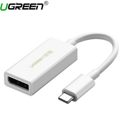 ადაპტერი UGREEN MM130 (40372) USB-C to DisplayPort Adapter (White)iMart.ge