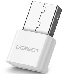 BLUETOOTH ადაპტერი UGREEN CM109 (30723) USB BLUETOOTH 4.0 ADAPTER WHITEiMart.ge
