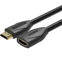 HDMI კაბელი VENTION VAA-B06-B150 HDMI Extension Cable 1.5M BlackiMart.ge