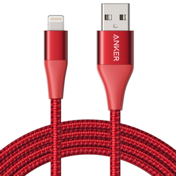 USB კაბელი ANKER POWERLINE II WITH LIGHTNING CONNECTOR  6ft B2C - UN RED ITERATION 1 A8453091iMart.ge