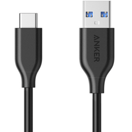 USB კაბელი ANKER POWERLINE USB-C to USB 3.0 3ft B2C - UN BLACK Iteration 1 A8163011iMart.ge