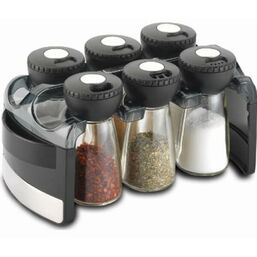 სამზარეულოს სასუნელების კომპლექტი KORKMAZ A621 AROMA Spices Set (Grey)iMart.ge
