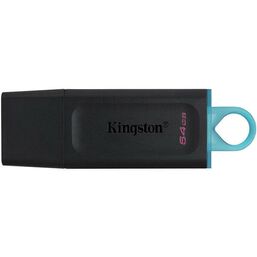 ფლეშ მეხსიერების ბარათი KINGSTON USB FLASH DRIVE  64GB USB3.2 GEN 1 DATA TRAVELER EXODIA (BLACK + TEAL) (DTX/64GB)iMart.ge