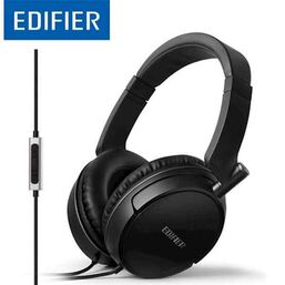 ყურსასმენი EDIFIER P841 OVER-EAR HEADPHONE WITH MIC&REMOTE CONTROL JACK 3.5 MM BLACKiMart.ge