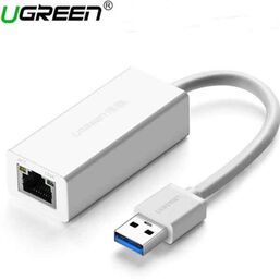 ადაპტერი UGREEN CR111 (20255) USB 3.0 GIGABIT ETHERNET ADAPTER WHITEiMart.ge