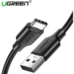 USB კაბელი UGREEN US287 (60117) USB 2.0 TO USB-C DATE CABLE BLACK 1.5MiMart.ge