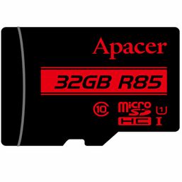 მეხსიერების ბარათი APACER 32GB MICROSDHC C10 UHS-I R85MB/s + SDiMart.ge