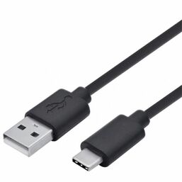 USB კაბელი CABLE 2E USB 2.0 TO USB TYPE C CABLE SINGLE MOLDING TYPE, BLACK, 1.5 MiMart.ge