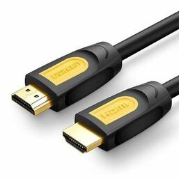 HDMI კაბელი UGREEN (60357) HDMI to HDMI Cable 20M (YELLOW/BLACK)iMart.ge