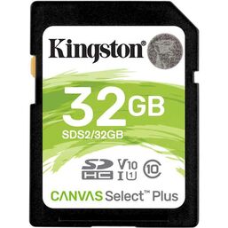 ფლეშ მეხსიერების ბარათი KINGSTON FLASH CARD SDS2/32GB SDHC 100RiMart.ge