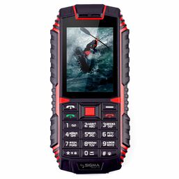 მობილური ტელეფონი SIGMA MOBILE-X-TREME DT68 BLACK-REDiMart.ge