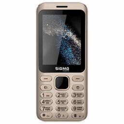 მობილური ტელეფონი SIGMA X-STYLE 33 STEEL GOLD  (2,8'', 240*320)iMart.ge