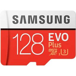 მეხსიერების ბარათი SAMSUNG FLASH CARD EVO PLUS 128GB MICRO SDXC UHS-I U3 (MB-MC128HA/RU)iMart.ge