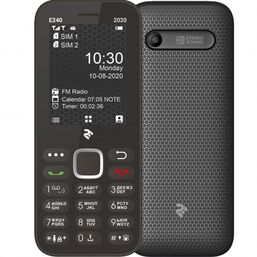 მობილური ტელეფონი 2E MOBILE PHONE  E240 2020 DUAL SIM BLACK (680576170026)iMart.ge