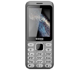 მობილური ტელეფონი SIGMA X-STYLE 33 STEEL GREYiMart.ge