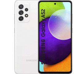 მობილური ტელეფონი SAMSUNG A52 256GB WHITE SM-A525FZWICAUiMart.ge