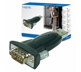 ადაპტერი Logilink USB 2.0 to Serial Adapter: RS232, USBiMart.ge