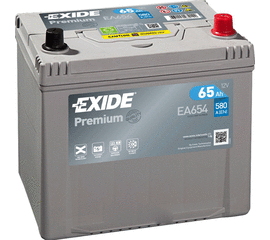 აკუმულატორი EXIDE PR EA654 65 ა*ს JIS R+iMart.ge