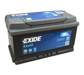 აკუმულატორი EXIDE EXCELL EB802 80 ა*ს R+iMart.ge